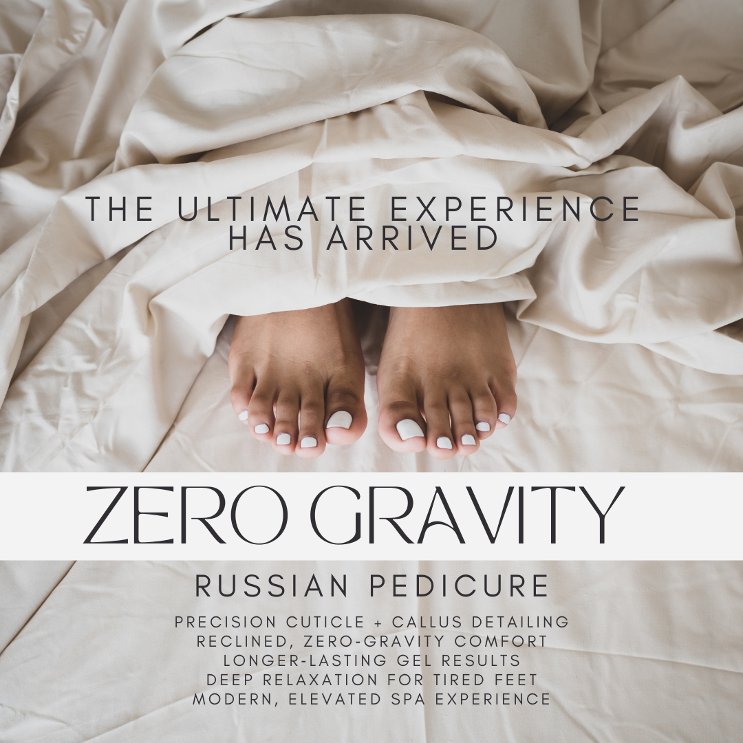 White Pedicure Nail salon promotion Instagram post White Pedicure Nail salon promotion Instagram post