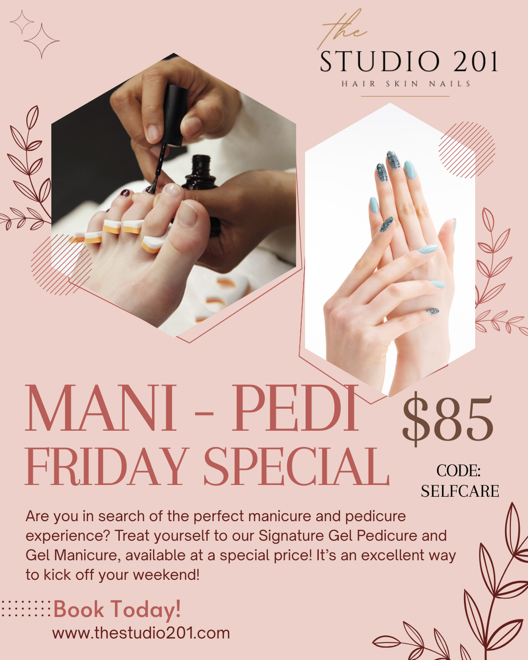 Mani - pedi friday special Mani - pedi friday special