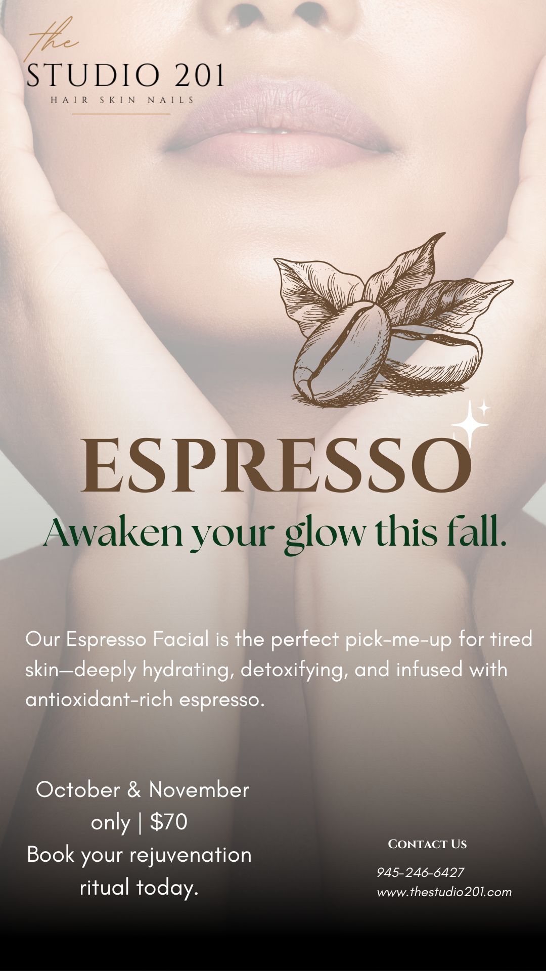 White Simple Skincare Promotion Your Story